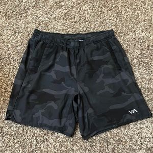 RVCA | YOGGER IV ATHLETIC SHORTS | Size Medium